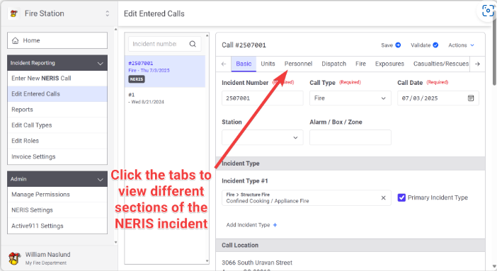 Fire Station Software is a Record Management System (RMS) for Windows.